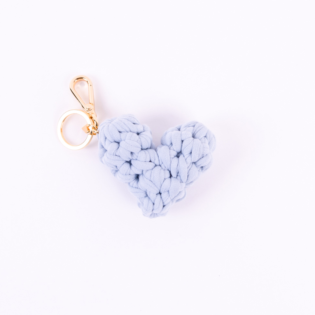 [Blue Label] MystiKotita - DIY big heart fabric bag charm